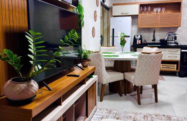 Apartamento novo próximo ao Aeroporto, Estádio Mangueirão, Shoppings, até 8 pessoas - Aceitamos cartão de crédito - Photo 52