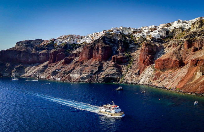 Glass-Bottom Boat Tour of Santorini Caldera - Photo 9
