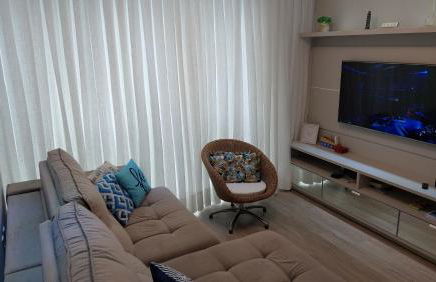 Meia Praia Apto Fino Acabamento 3 suítes e 2 garagens - Foto 3