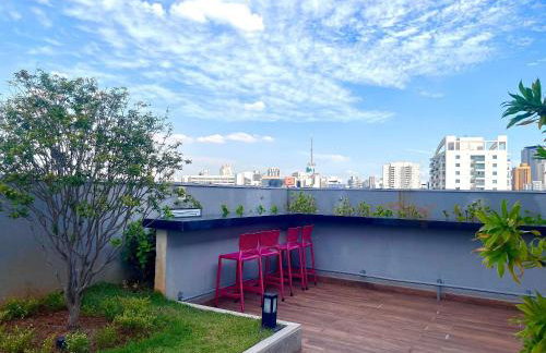 Liberdade - Incrível vista com AC e Rooftop - Foto 67