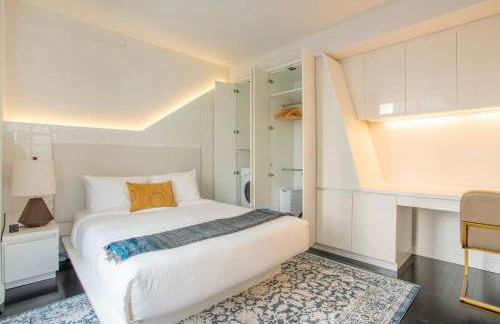 Financial District 1br w WD gym elevator NYC-1361 - Foto 10