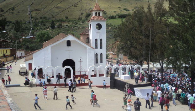 Church of Santa Cruz, in Churubamba