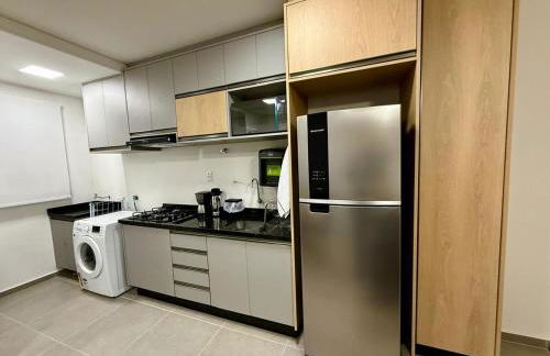 Central novo, andar alto-2quartos com Ar-Cond Q e F - Foto 14