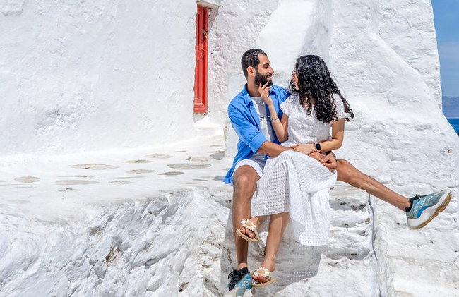 Sesión de fotos privada en Mykonos - Foto 14