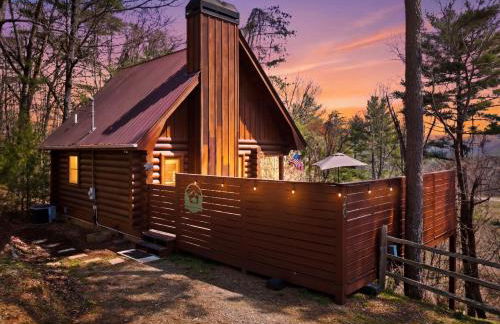 Blue Ridge Cozy Cabin King Bed Hot Tub & Dog Friendly - Foto 1