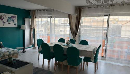 Bel appartement spacieux et lumineux de 100m2 au 3e étage avec ascenseur -A 5mn à pied du parc des expositions congrès de Dijon et ENG et 10mn du centre ville place Parking devant l'immeuble - Foto 4