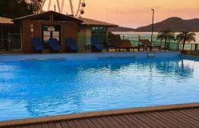 FLAT DUBAI - FRENTE RODA GIGANTE - PISCINA FRENTE MAR - Excepcional - Foto 10