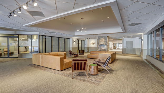 Sitzecke in der Lobby