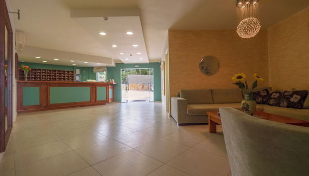 Sala de estar do lobby