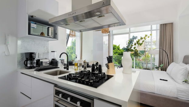 w Cozy Loft w Perfect View in Roma Norte - Foto 4, Habitación