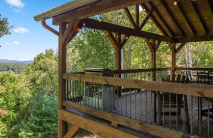 A Mornings Mist - Scouts Overlook - Romantic Retreat, Hot Tub, Cozy Fireplace, Mountain Views at Scouts Overlook - - Foto 46