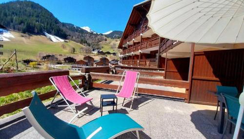 Arêches, 4 pers, télésiège à 5 mn à pied, grande terrasse en RDJ - Foto 1