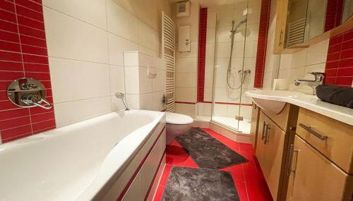 3-Zimmer-Monteurwohnung - Balkon - Bad - Küche - Free WiFi & Parking - Foto 4, towels, Shower