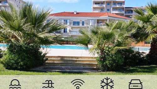 Bel appartement en bord de mer avec piscine lagon et jardin, en résidence sécurisée - Foto 1, Garden view