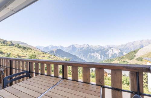 Alpe d'Huez Houses - Chez Val - Magnifique 62m2 pour 6 avec vue montagne splendide - Les Chances - Foto 12