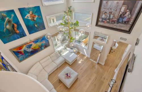 Beach Retreat- Walk to Beach, BBQ, Oceanview Rooftop & Firepit - Foto 48