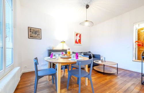 L'Escale Parisienne Charmant T2 proche métro et Paris - Foto 11