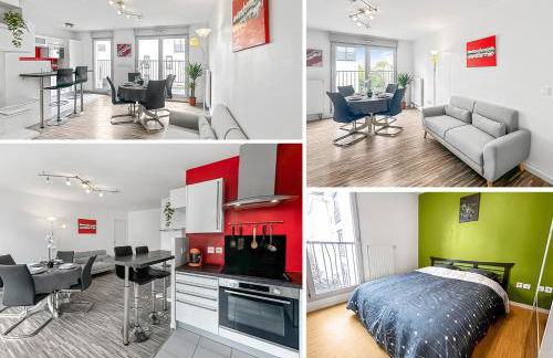 Balcon privé, parking gratuit, Orly 5 kms - Foto 8