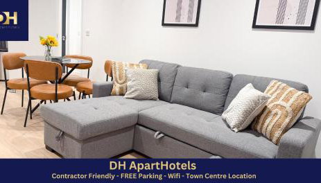 Spacious Modern 1 Bed Apartments in St Neots - Perfect for Contractors & Professionals - Free Parking - WiFi - Fully Equipped Kitchen - Smart TV Ideal for Work Stays and Long Projects - Foto 4