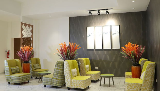 Zona de estar del vestíbulo