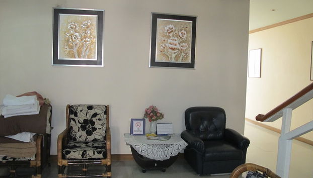 Zona de estar del vestíbulo