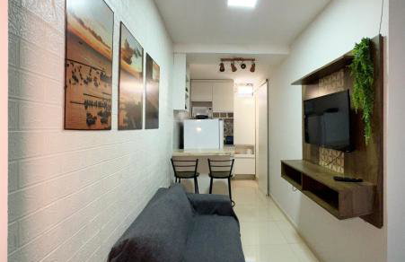 Apartamento 1/4 Ambiente inteiro - Foto 1