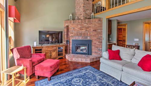 Wooded Waterfront Grantham Home Less Than 10 Mi to Ski! - Foto 5