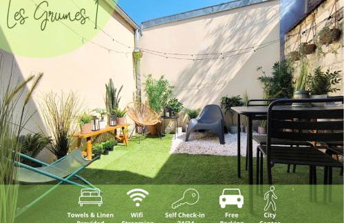 Les Grumes, Centre Ville, Jardin,Self check-in, FreeWifi, Netflix - Foto 1
