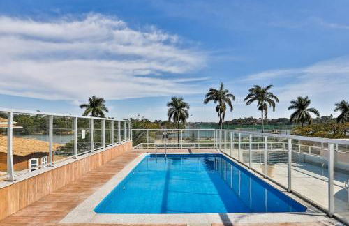 Flat orla da Pampulha próximo ao mineirão - Foto 35