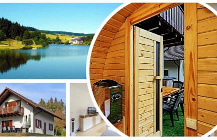 Seepark Kirchheim Ferienhaus bei Vera mit Sauna - Foto 1