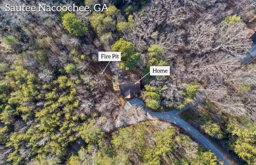 Mountain Cabin Fireplace Views Fire Pit - Foto 11