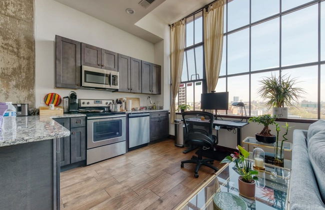 Sosuite 1BR Penthouse w W D Gym On-site Bar - Foto 40