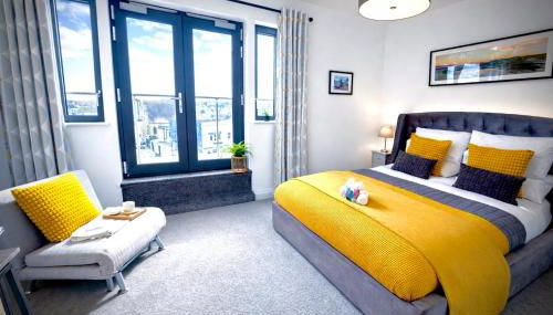 Margate Penthouse Private Balconies Sea Glimpses Gated Parking Air-Con The Penthouse Margate - Foto 4