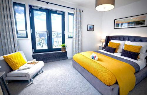 Margate Penthouse Private Balconies Sea Glimpses Gated Parking Air-Con The Penthouse Margate - Foto 4