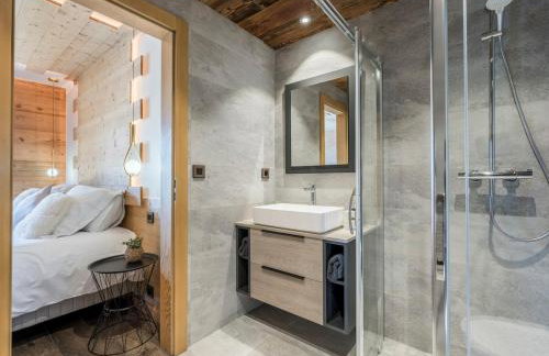 Chalet Familial Le Whymper 5 étoiles SPA Sauna Chatel - Foto 21