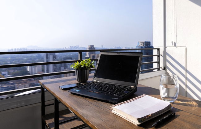 Apt vista incrivel piscina e academia - Foto 1