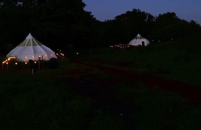 Star Gazing Bell Tent Farm Stay - Foto 18