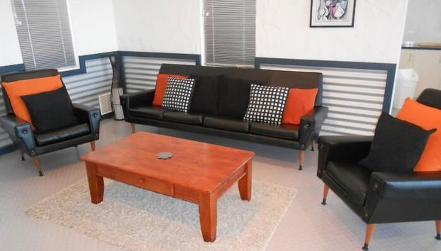 Sala de estar do lobby