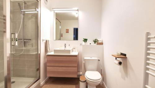 Le Cosy De l'Ourcq T2 40m2 20 min de Paris - Foto 5, towels, Shower