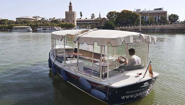 Paseo en barco privado por el río Guadalquivir