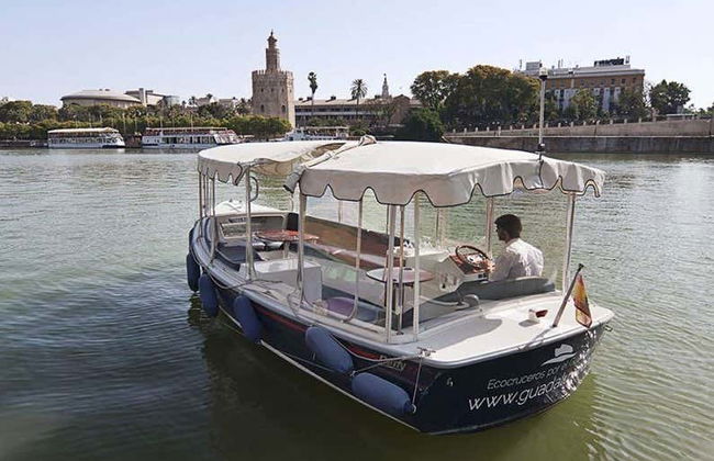 Paseo en barco privado por el río Guadalquivir - Foto 2
