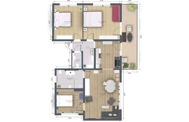 Holiday Apartment by the Pond - Foto 10