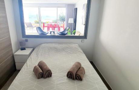 MAGNIFIQUE APPARTEMENT VUE MER - GRANDE TERRASSE ET PISCINE - Foto 22