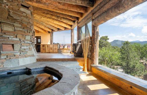 Santa Fe Ridgetop Retreat With 2 Hot Tubs and Views - Foto 8