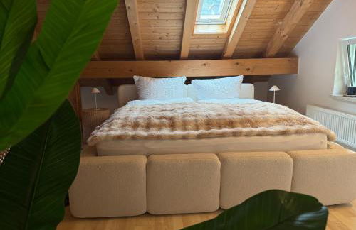 Stilvolle Ferienwohnung in Immenstadt zentral & mit Parkplatz - Foto 15