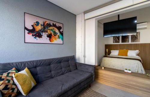 Horizon Studio 05113 , Piscina, vaga, 7km from GRU Airport - Foto 22