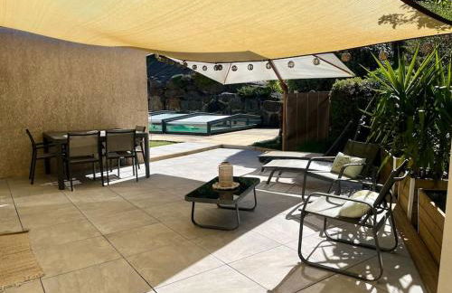 Studio cosy avec terrasse et accès piscine - Foto 12