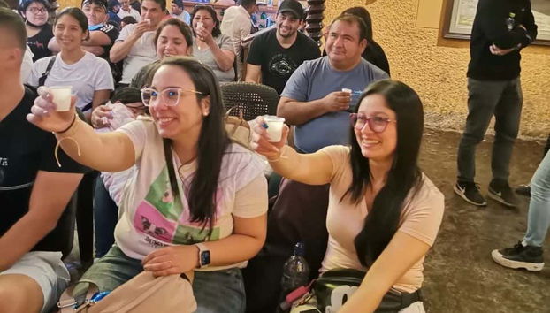 Tasting pisco in Ica