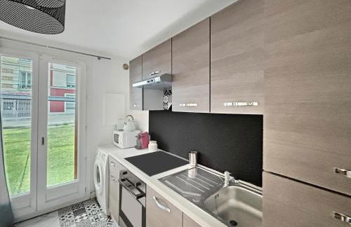 Studio rénové, calme, commerces & RER à 5 min - Foto 15