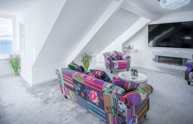 The Penthouse - Luxury 1 Bed - Panorama - Tenby - Foto 17